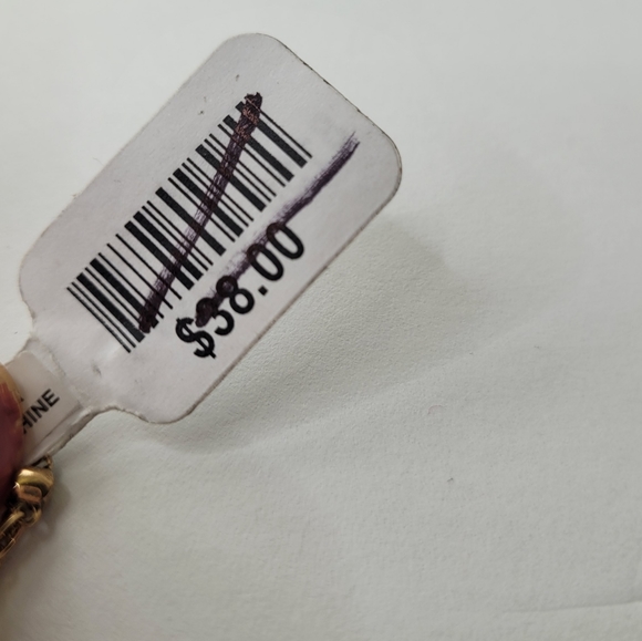 NWT Free People Route 66 layered necklace in Dark Green / Olive in Gold - Picture 9 of 9